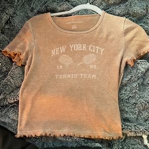 nyc 1992 tennis team croptop